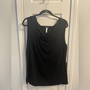 Black Sleeveless Blouse
